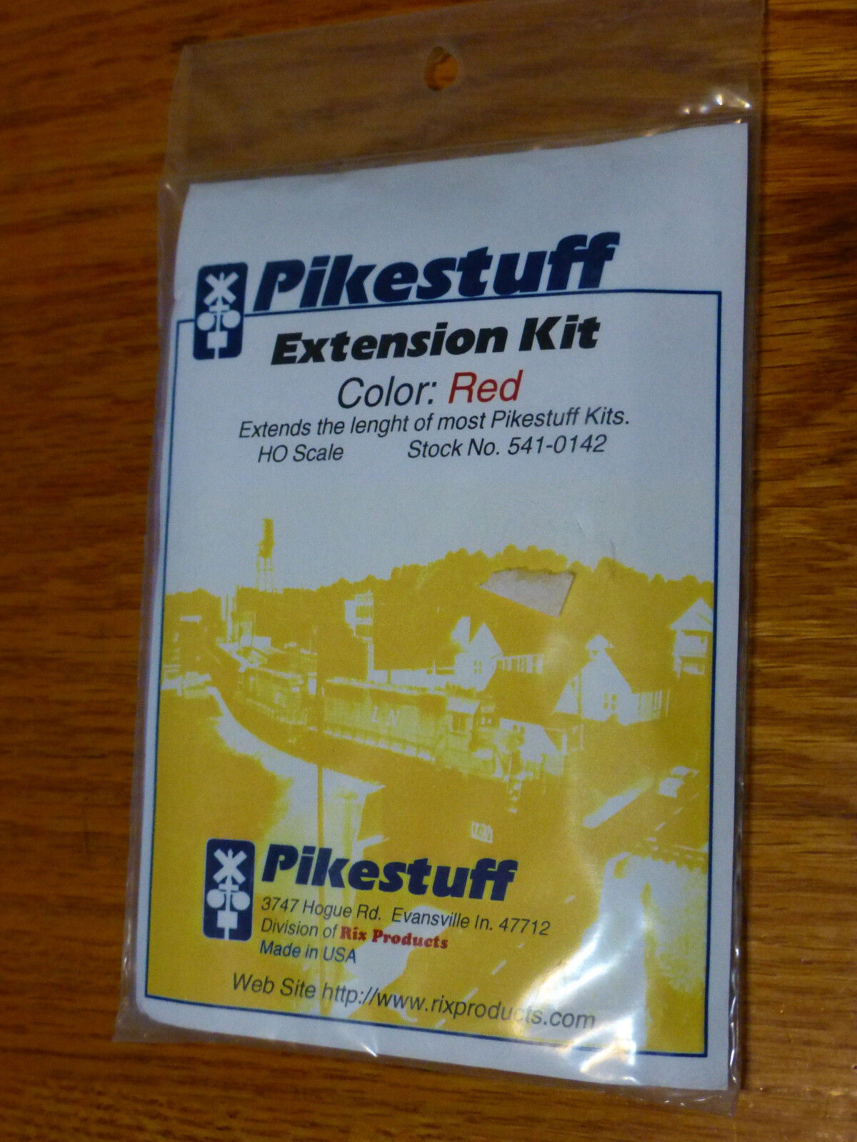 Pikestuff #541-142 HO Metal Building Extension Kit Red