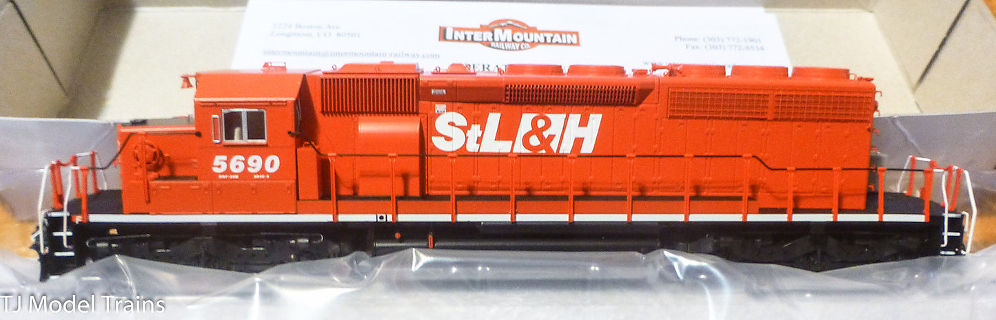 InterMountain HO #49367-04 (Rd #5690) EMD SD40-2 w/DCC Non Sound StL&H