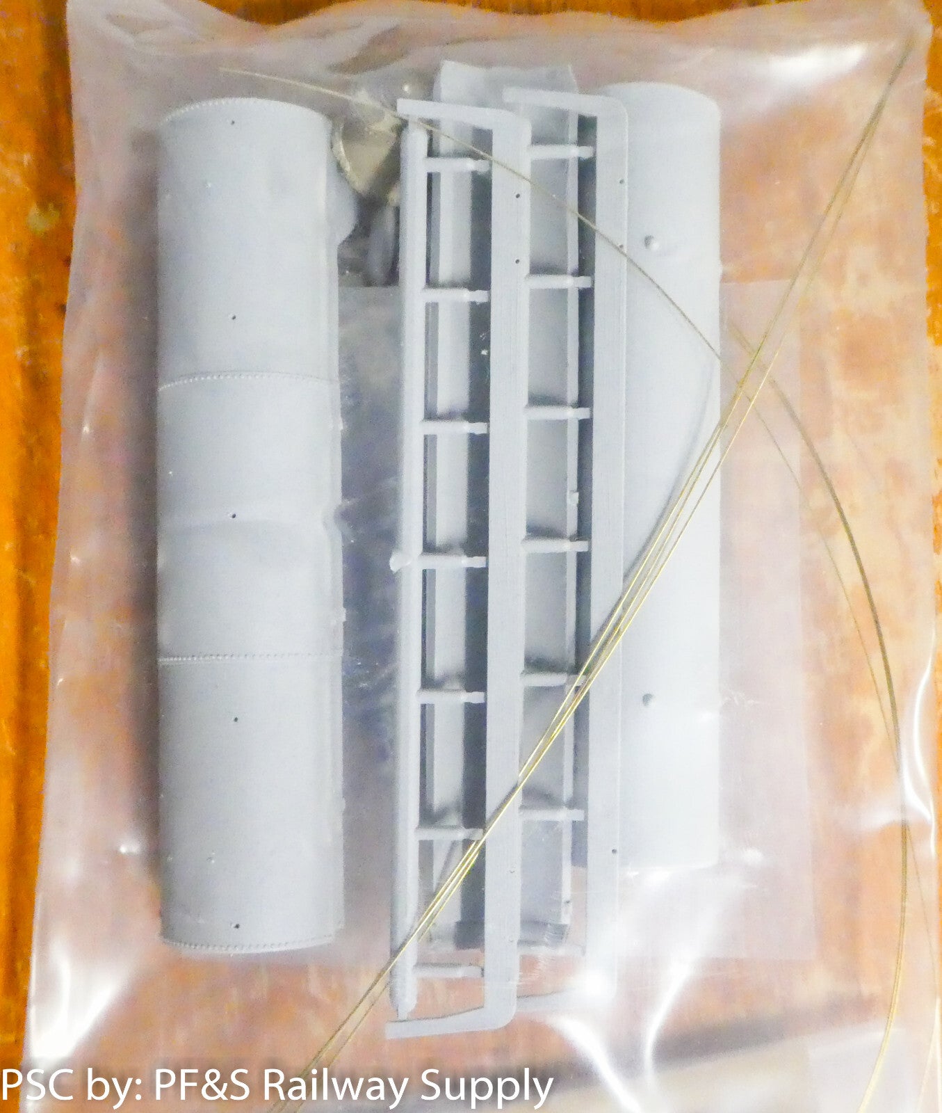 Precision Scale HO #10612 Frameless Tank Car with Brass Details (No Trucks)