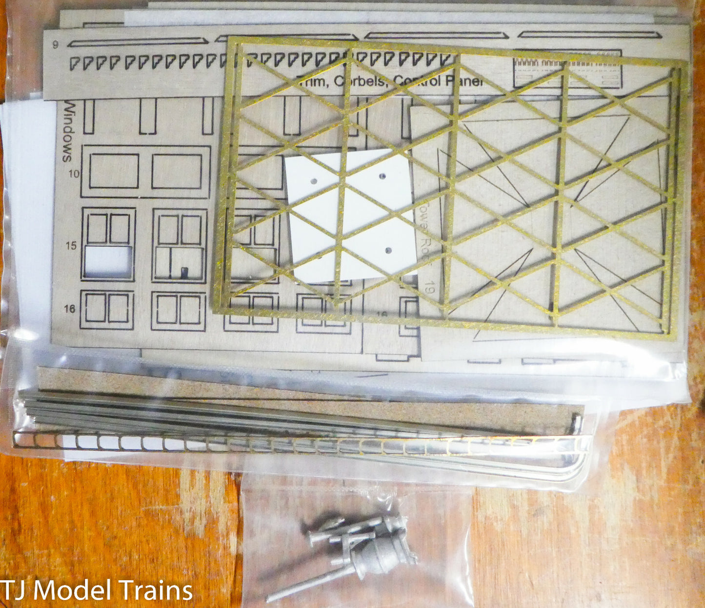 Alexander Scale Models #A7885 Bridge Street Tower (Brass/ Wood/ Light Cast)
