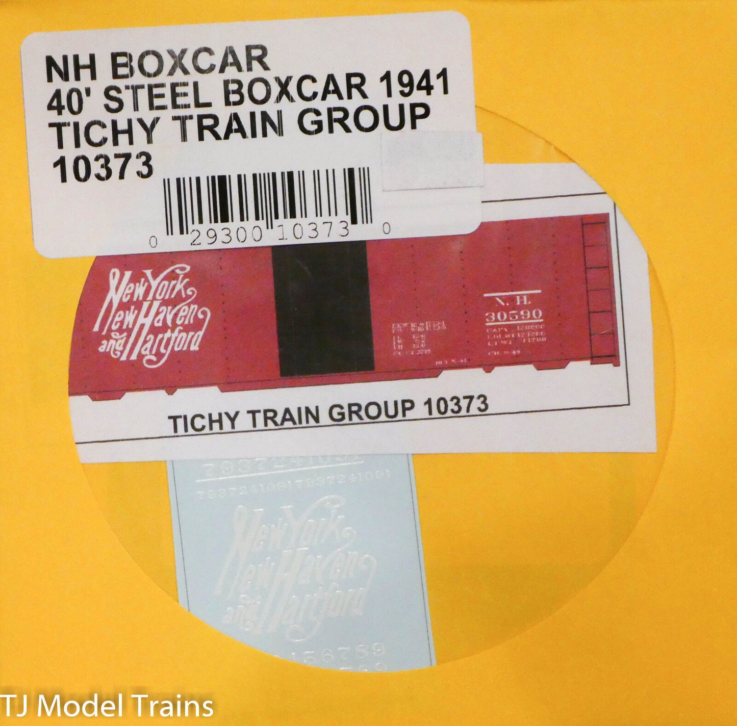 Tichy Train Group HO #10373 NH 40' Steel Boxcar (1941) (Decal)