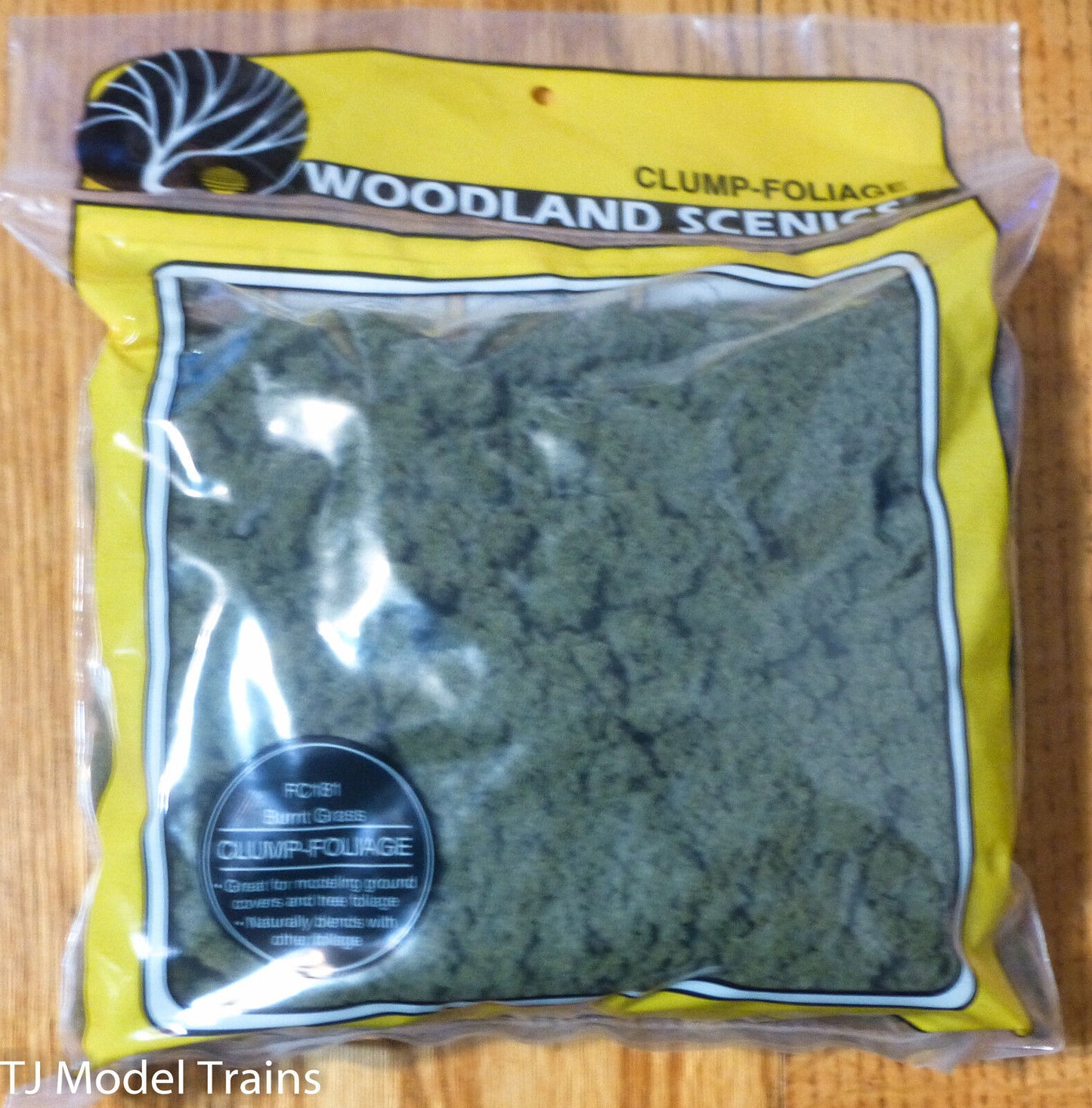 Woodland Scenics #181 CLUMP FOLIAGE Burnt Grass For Ground & Trees / Scenery