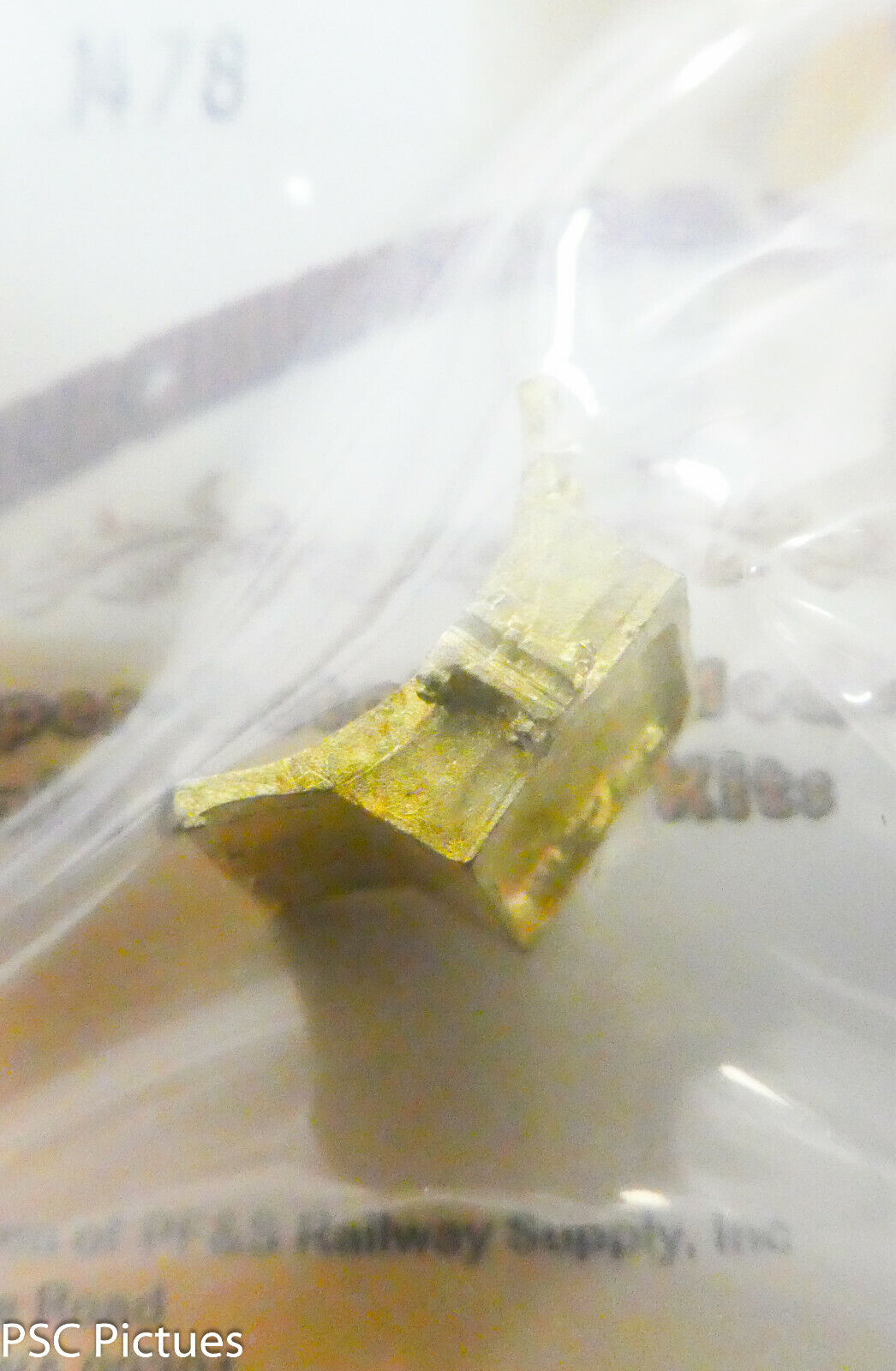 Precision Scale O #1478 Cylinder Saddle, D&RGW 0-6-0T (Brass Casting)