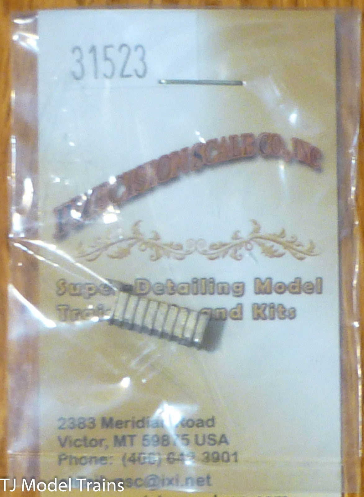 Precision Scale HOn3 #31523 Box D, Tool, for: C-16 Tender (Brass Casting)