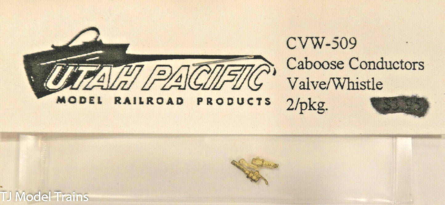 Utah Pacific #509 Caboose Conductors Valve/Whistle (Brass Casting)
