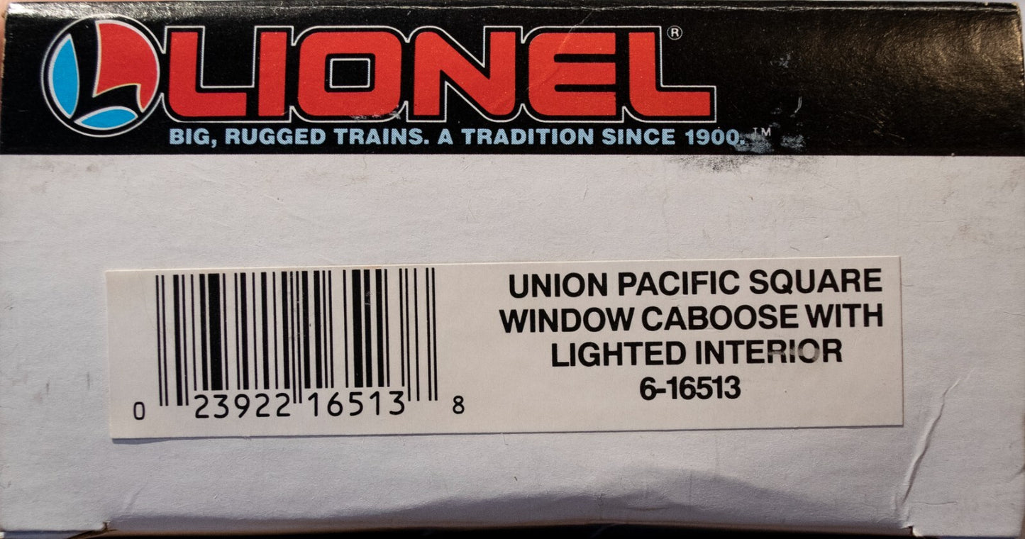 Lionel O Scale #6-16513 Union Pacific SP Type Caboose