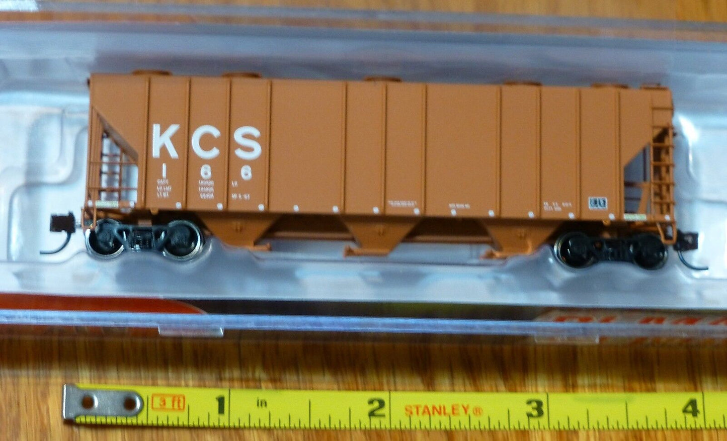 BLMA Models N #11078 (Rd #166) KCS (Re-Paint) PS-4000 Covered Hopper