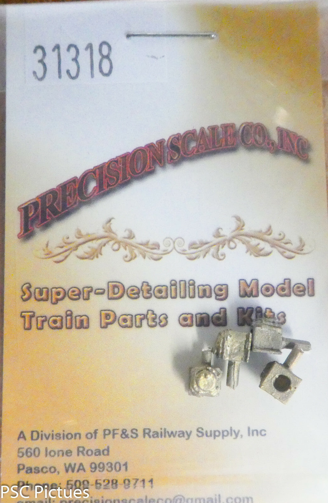 Precision Scale HO #31318 Journals, Roller Bearing, Commonwealth Trailing Truck