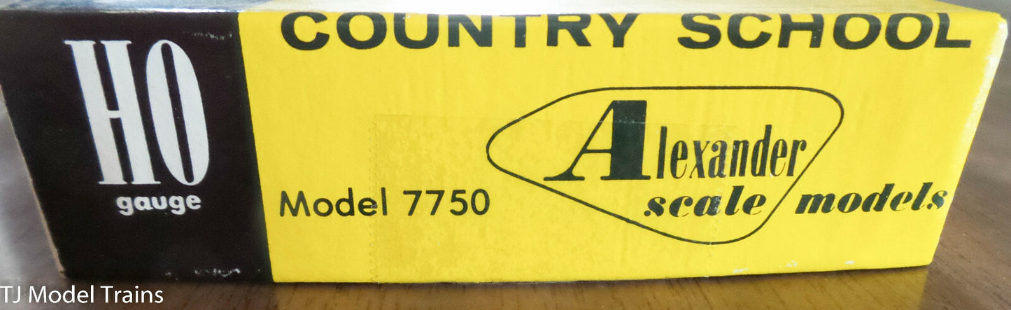 Alexander Scale HO #7750 Country School