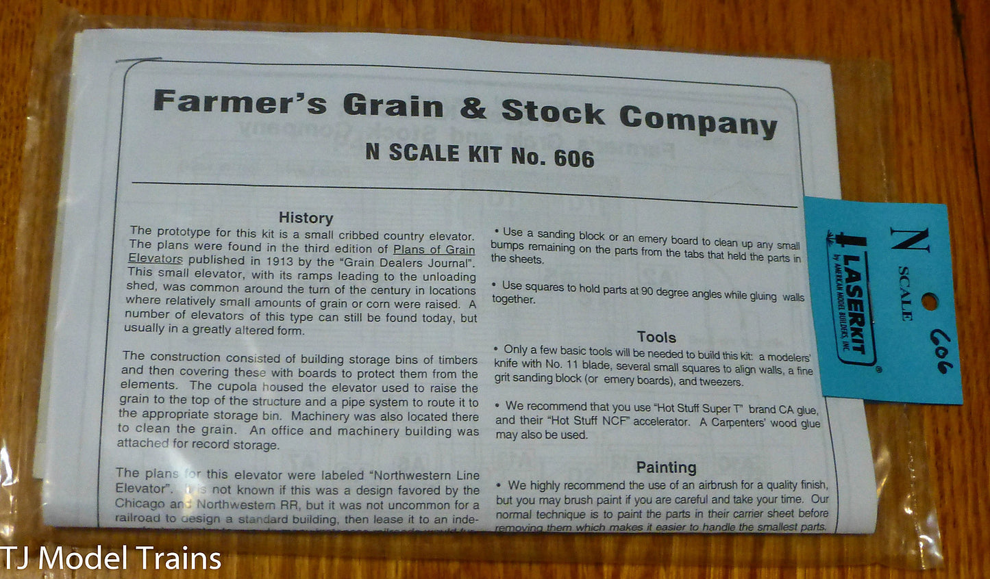 American Model Builders, Inc N #606 Farmer's Grain & Stock Company