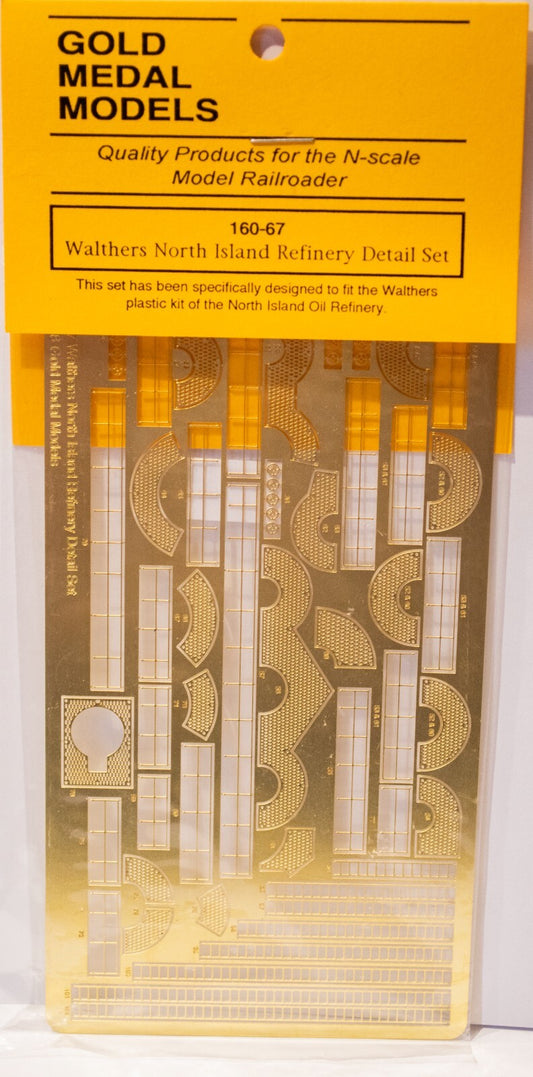 Gold Medal Models HO #160-67 Refinery Detail Kit