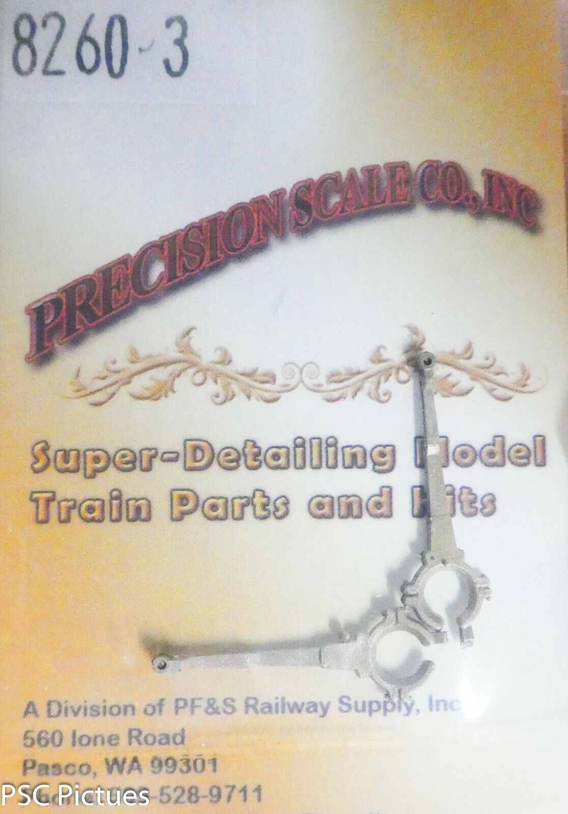 Precision Scale O #8260.3 Eccentrics (Castings) 1:48th Scale