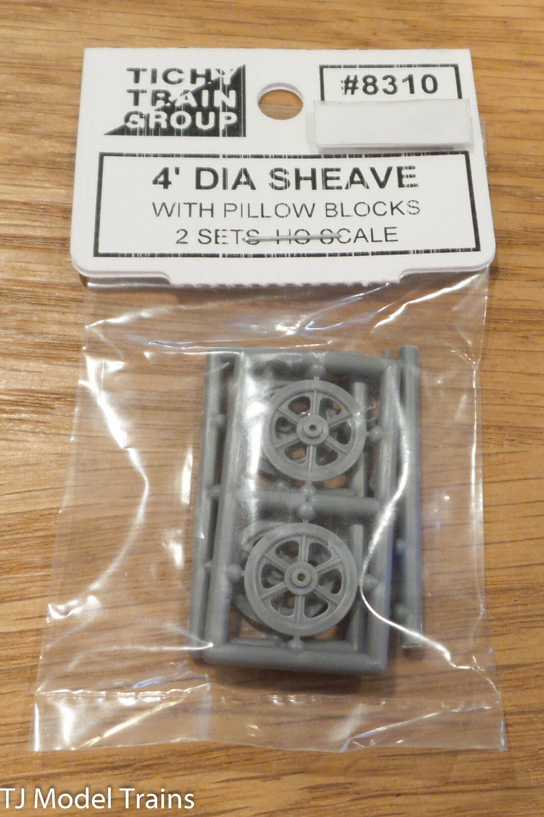 Tichy Train Group HO #8310 4' Dia Sheave (Plastic Parts)