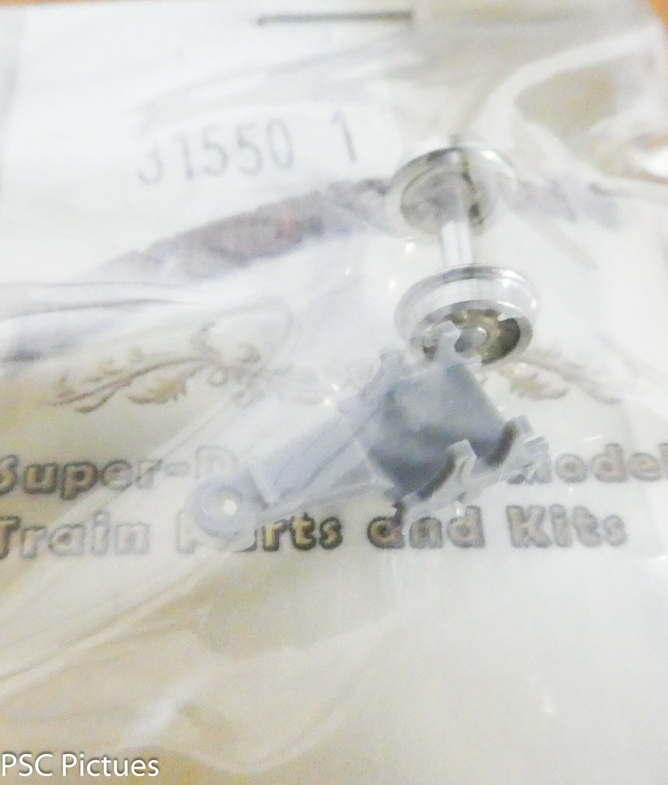 Precision Scale HOn3 #31550.1 Truck, Lead, w/24" Wheels, (Plastic) Metal Wheel