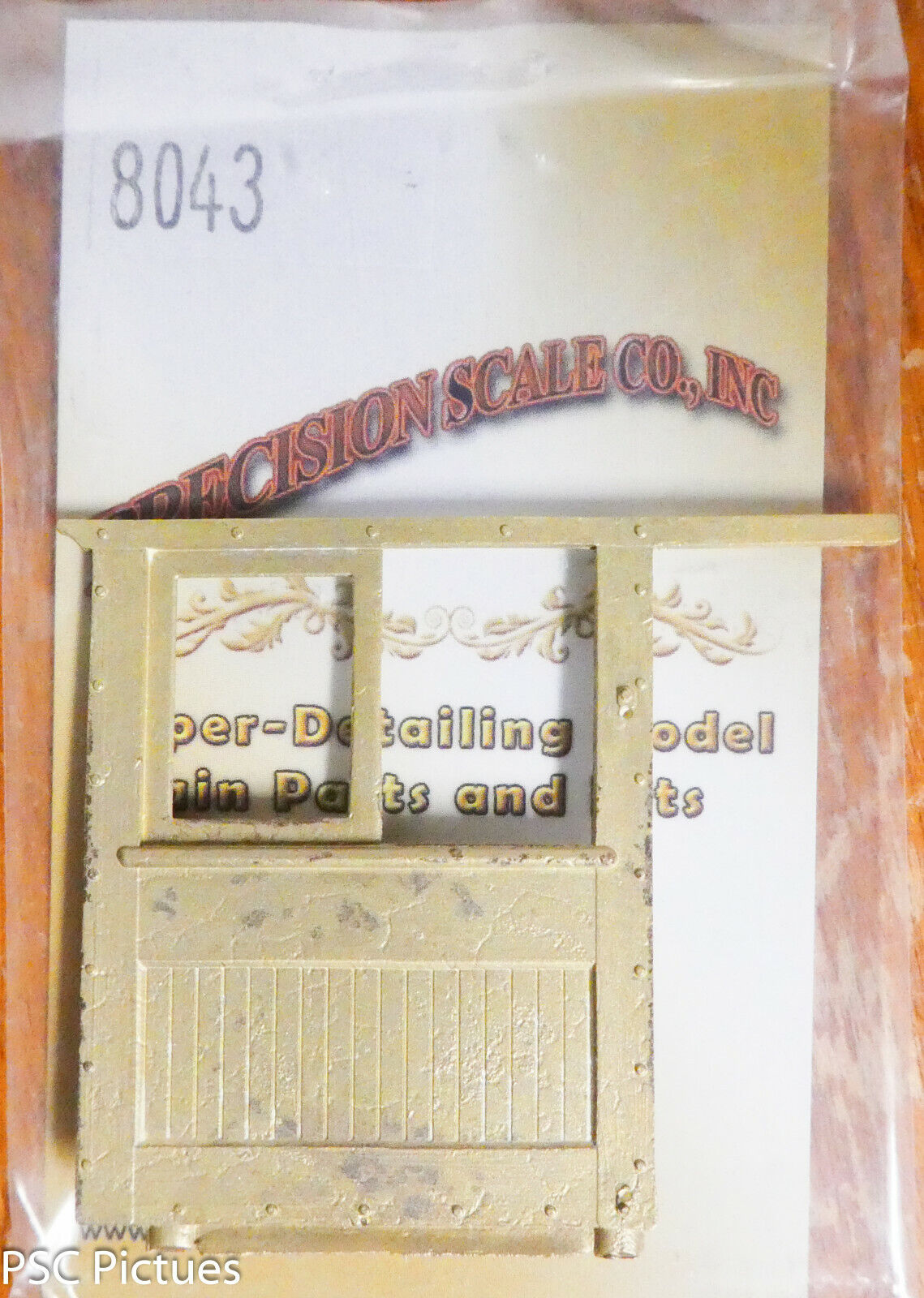 Precision Scale O #8043 Side, Cab Left, (Brass Part) O Scale
