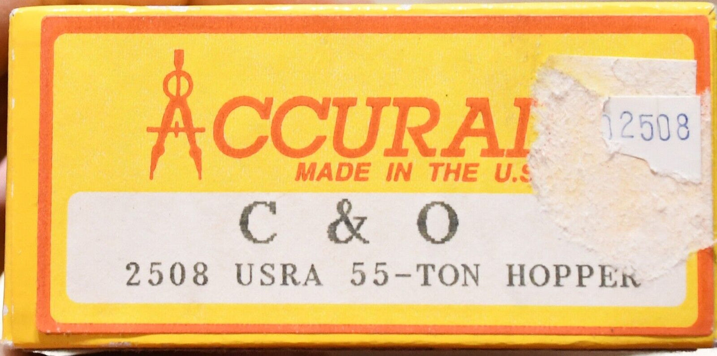 Accurail #2508 USRA 55-ton Hopper Chesapeake & Ohio Built '19/'37