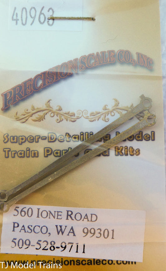 Precision Scale O #40963 Eccentric Rods, 7' 3"