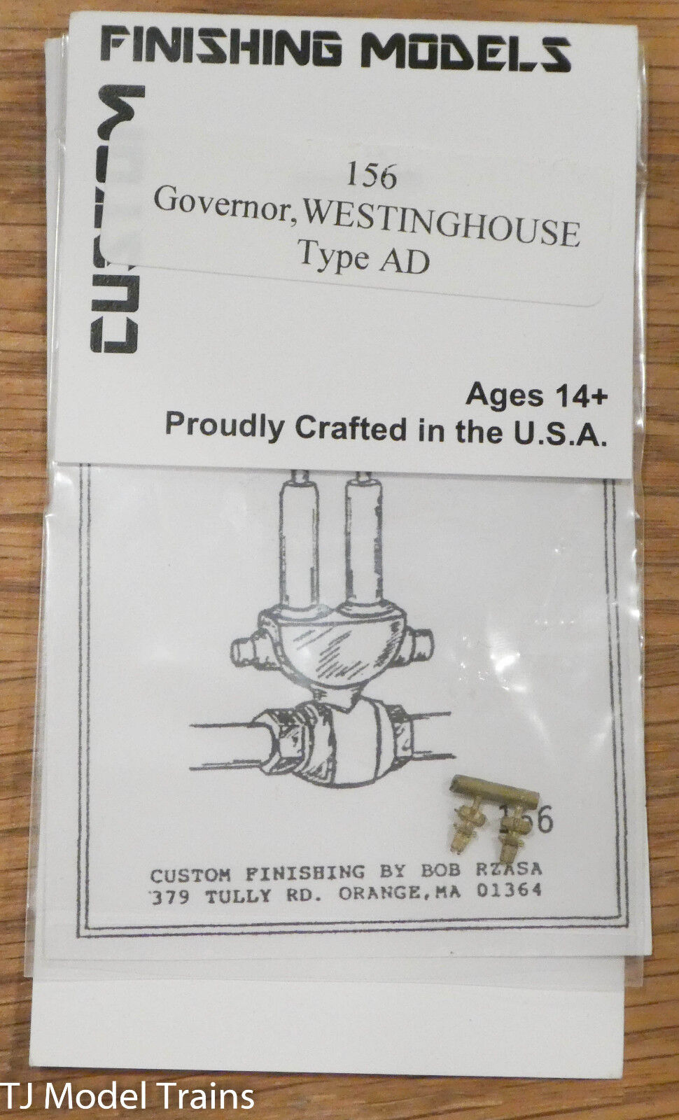 Custom Finishing HO #156 Govenor, Westinghouse Type AD