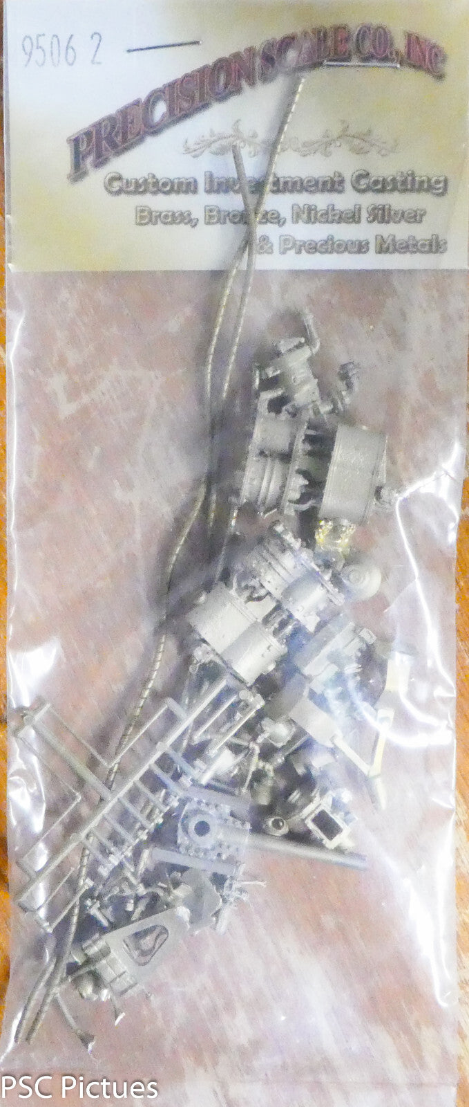 Precision O #9506.2 Chassis & Super-Structure for: NC Hudsons (Brass Castings)