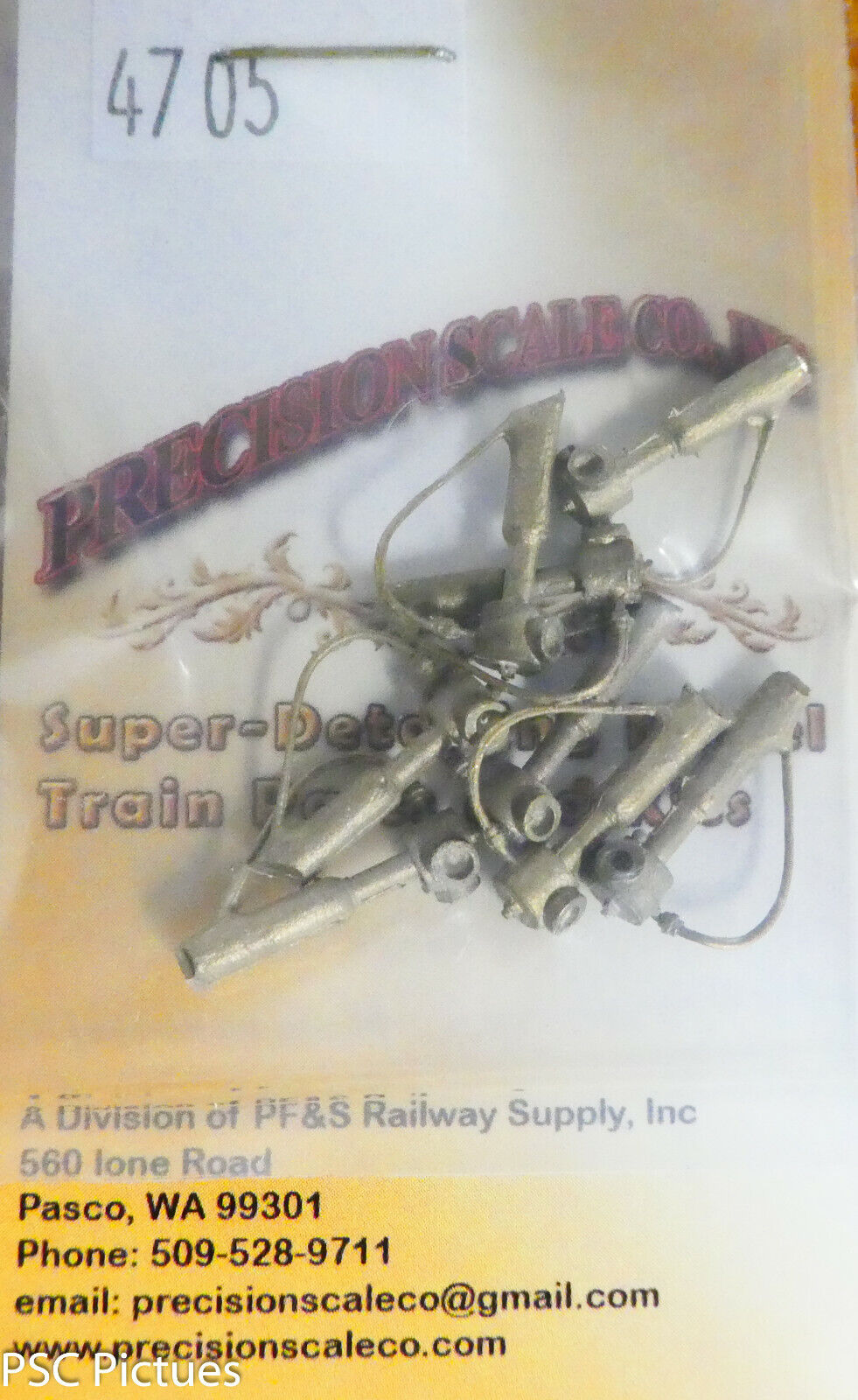 Precision Scale O #4705 Jets, Over-Fire, C&O (Brass Castings)