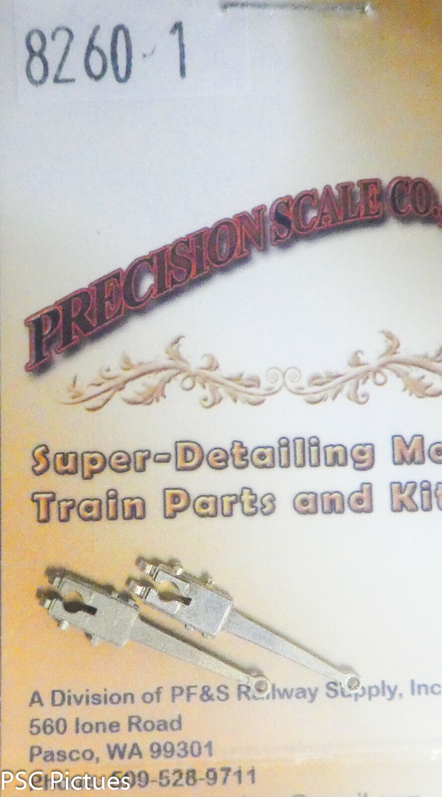 Precision Scale O #8260.1 Rods, Main, N/S Castings