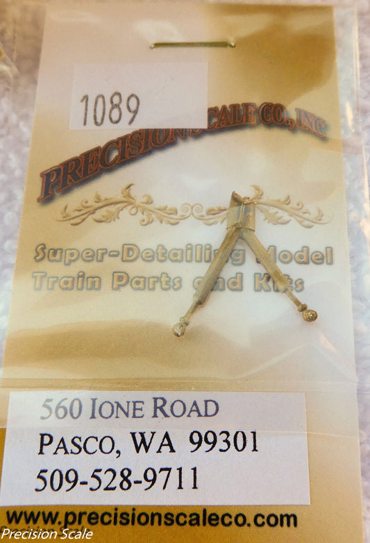 Precision Scale O #1089 Valves, Drifting, C-16  (Pkg 2)