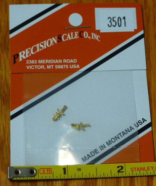 Precision Scale HO #3501 Modern Mark Lamps, Less Bracket