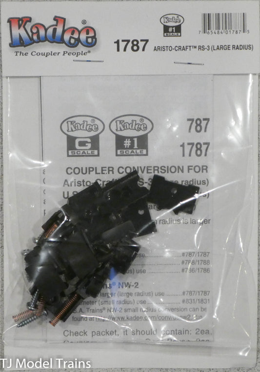 Kadee #1787 (#1 Scale Coupler Conversion - 1 Pair) (G Scale)