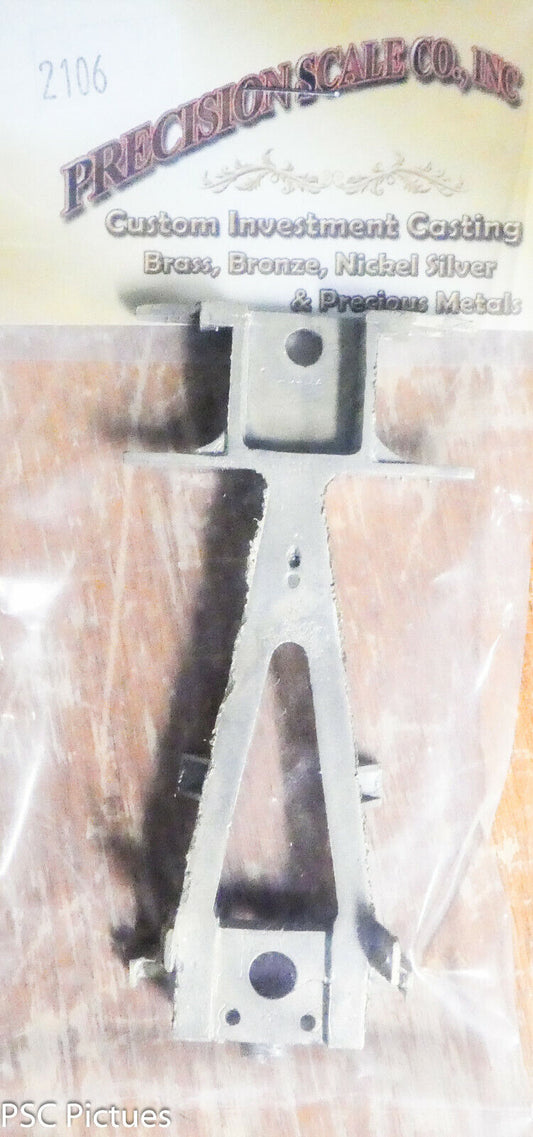 Precision Scale O #2106 Frame, Rear Extension: SP Mountain Type (Brass Casting)