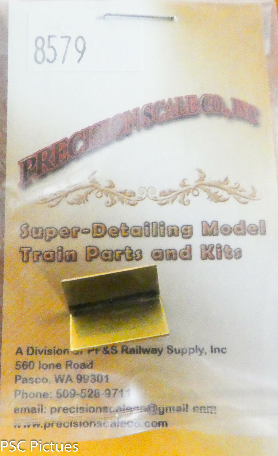 Precision Scale O #8579 Platform, Engineer's Floor (Brass)