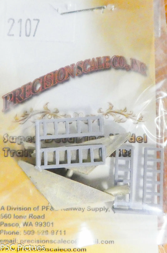 Precision Scale O #2107 Number Boards, Cored for Lights w/Lenses, SP Mountina