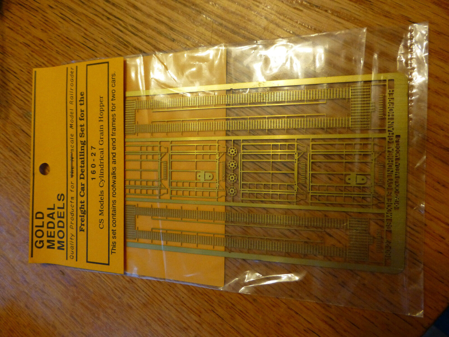 Gold Medal Models N #160-27 Roofwalk & End Frames -- For CS Models Cylindrical