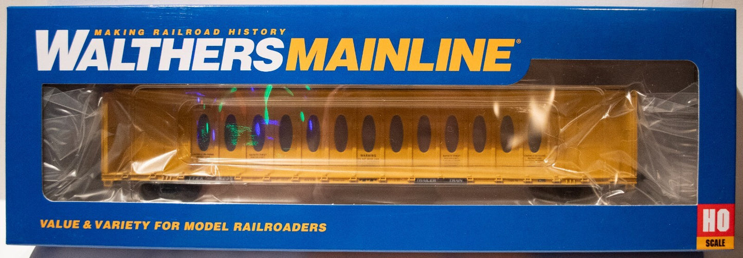 Walthers HO #910-50725 72' Centerbeam Flatcar w/Opera Windows - Ready to Run --