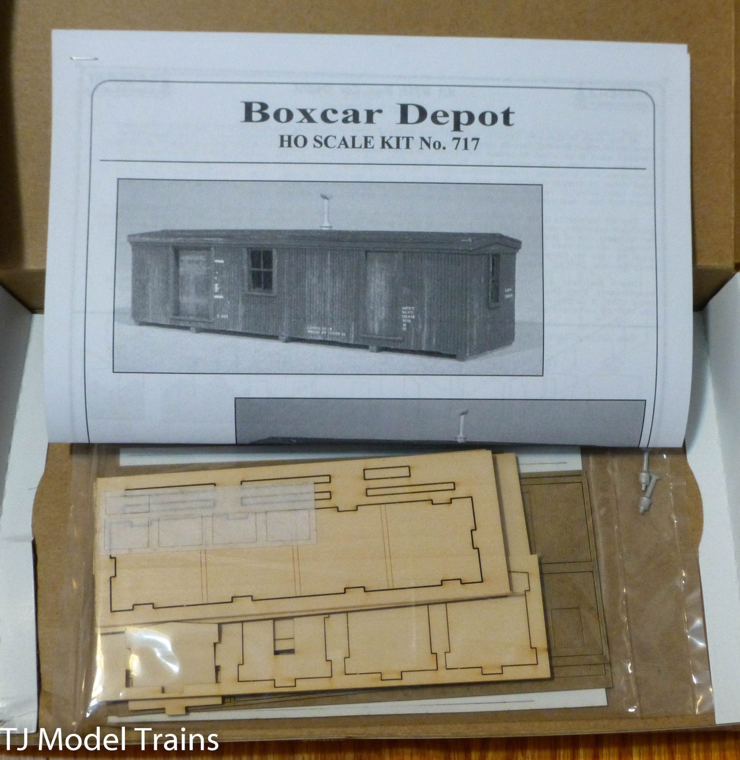 American Model Builders HO #717 Boxcar Depot Set