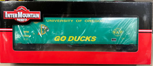 InterMountain HO #4521005-01 FMC Welded Side Woodchip Gondola  - Oregon Ducks