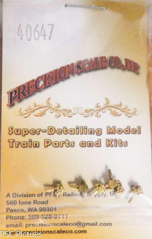 Precision Scale O #40647 Fitting, Lubricator for Trailing Truck, C&O H-8 (Brass)