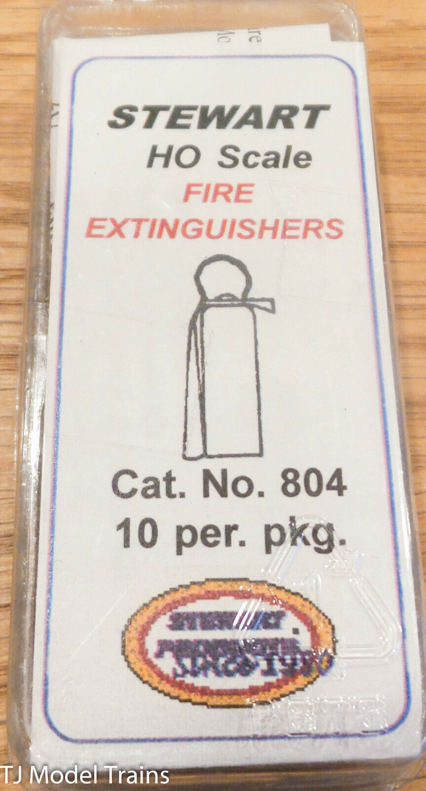 Stewart HO Scale #804 Fire Extinguishers (10) per pkg