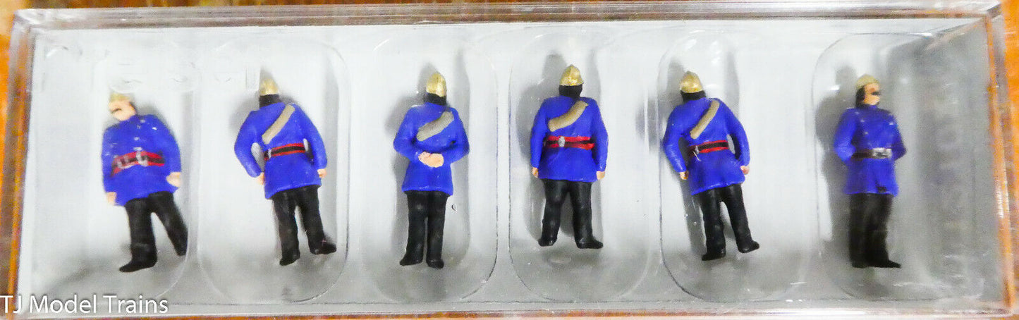 Preiser HO #12102 (1900s Figures) -- Firemen (Painted Figures)