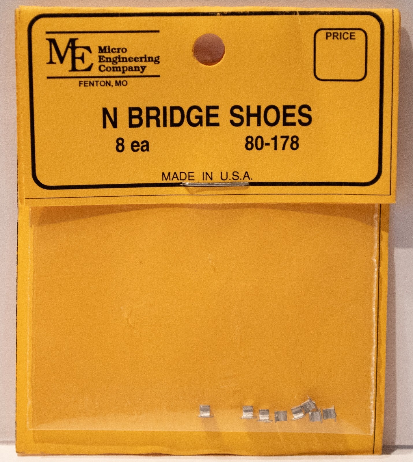 Micro Engineering Company #80-178 Bridge Shoes pkg(8)