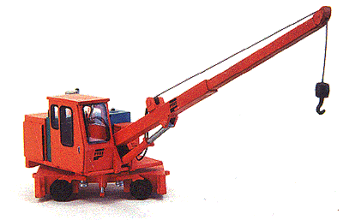 Custom Finishing Models HO #7010 Pyke Utility Crane (White Metal Kit)