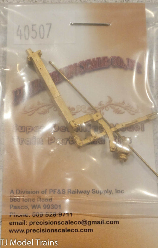 Precision Scale O #40507 Throttle, overhead, SP AM-2 (Brass Castings)