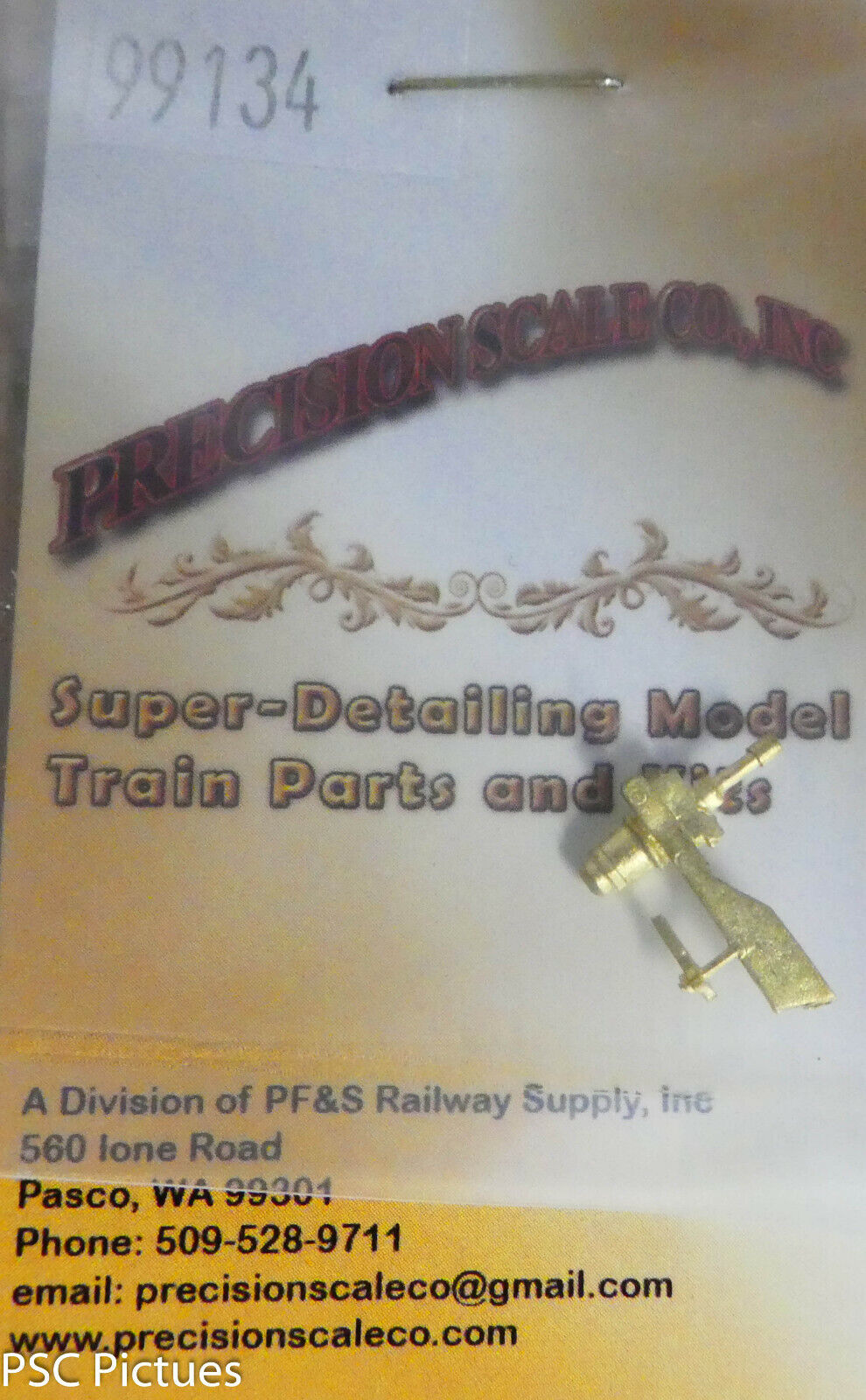 Precision Scale #99134 Retainer Valve (Brass Casting) Large Scale