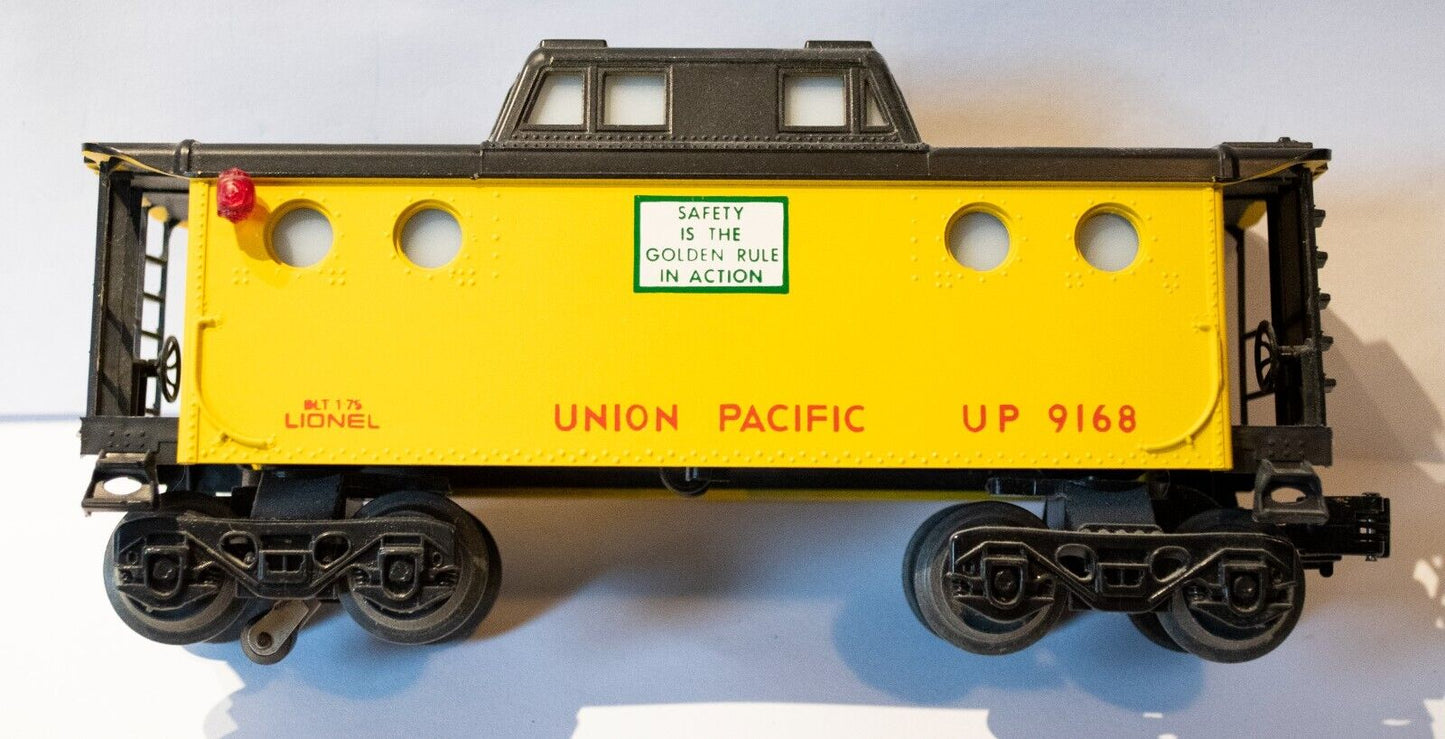 Lionel #6-9168 Union Pacific Lighted Caboose Train Car