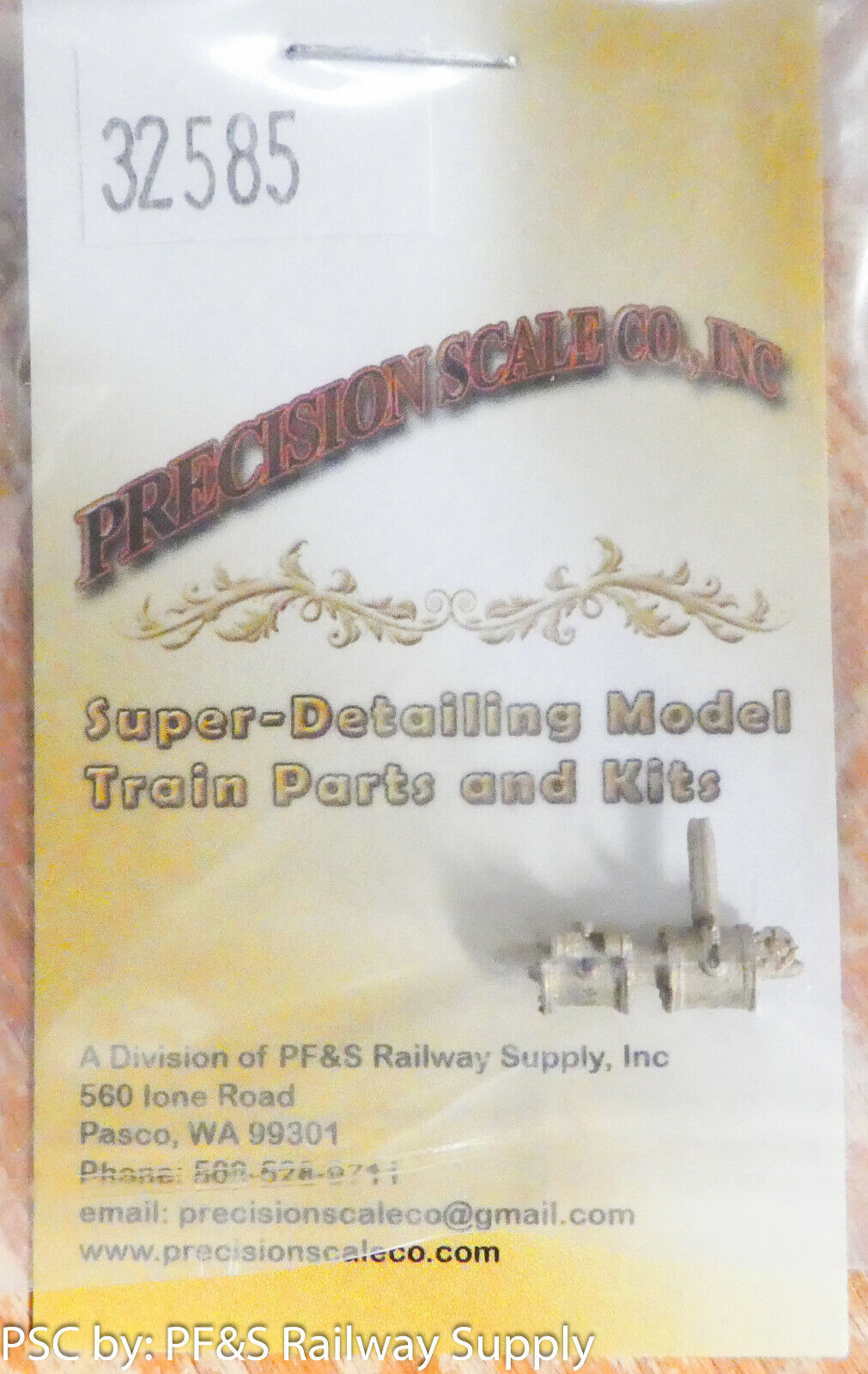 Precision Scale HO #32585 Air Pump, 11" Type II, Westinghouse Single Phase, (Br