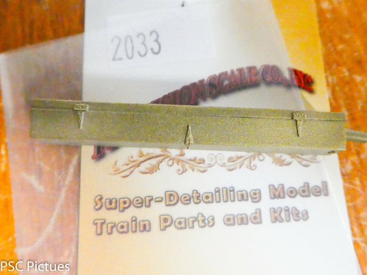 Precision Scale O #2033 Box, Long Auxiliary Tool (Brass Casting)