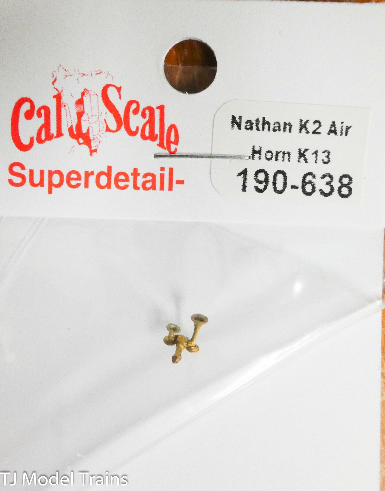 Cal-Scale HO #638 Nathan K2 Air Horn K13 (Brass Casting)
