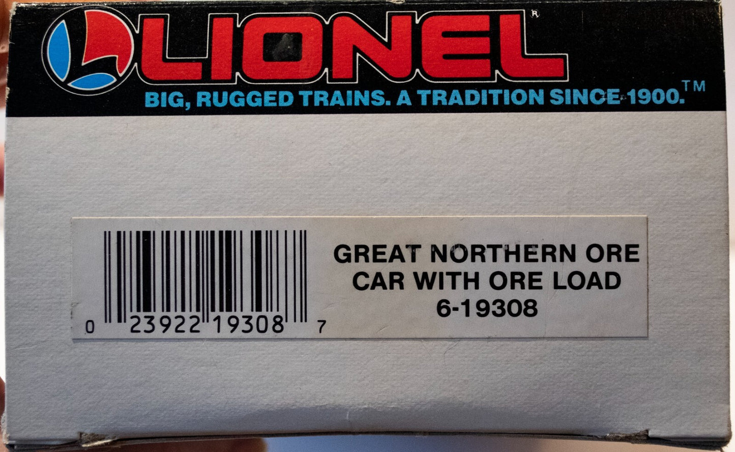 Lionel O Scale (Used) #19308 Great Northern GN Ore Car w/Ore Load