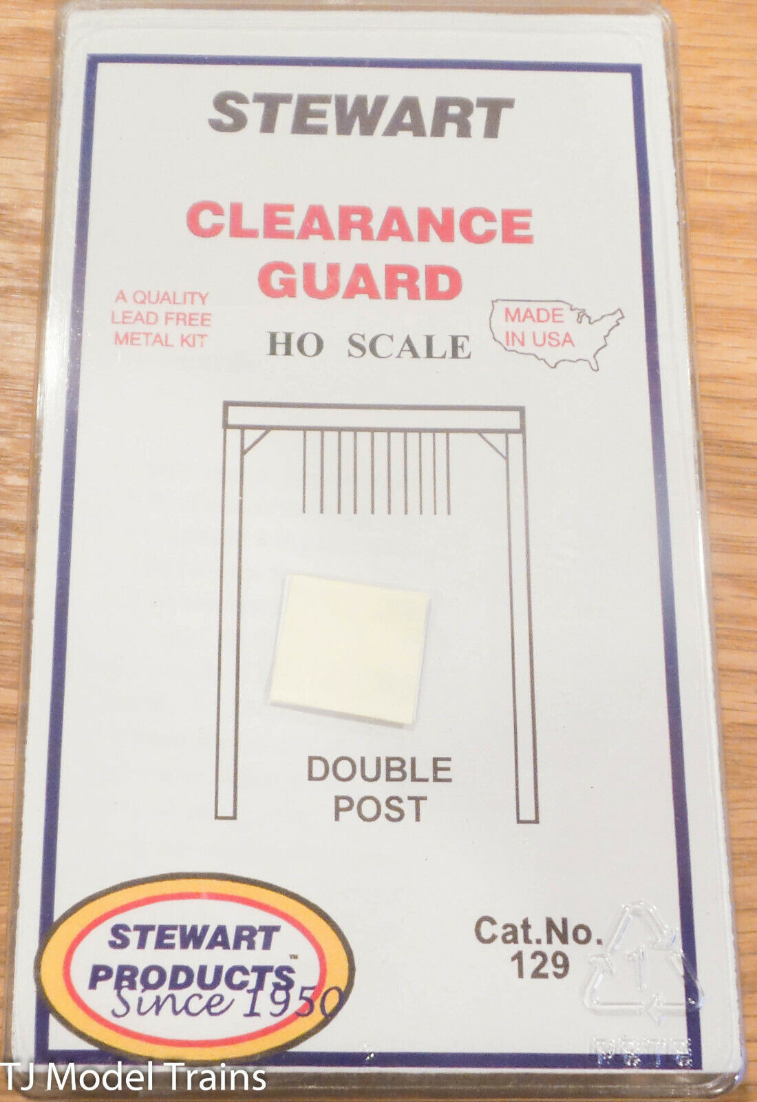 Stewart HO Scale #129 Clearance Guard -- Double Post