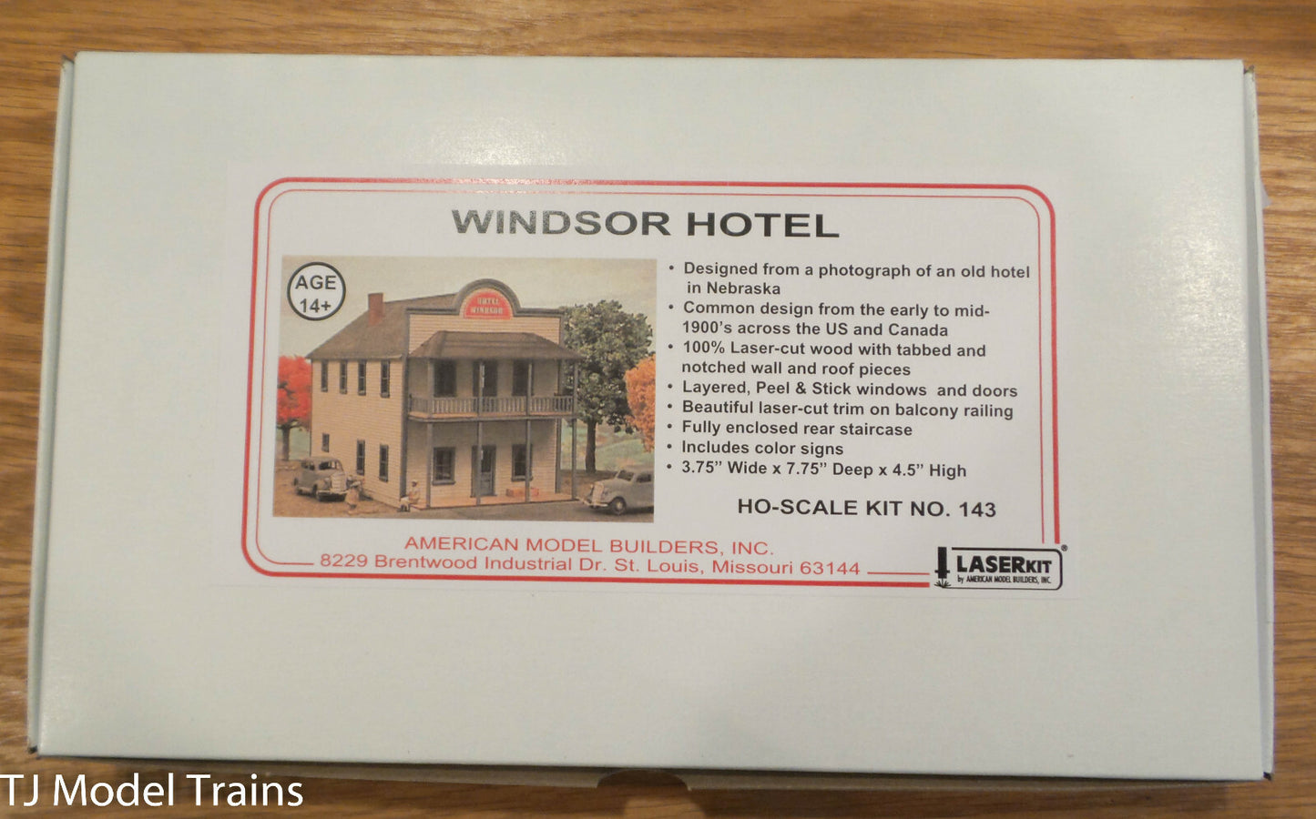 American Model Builders HO #143 Windsor Hotel