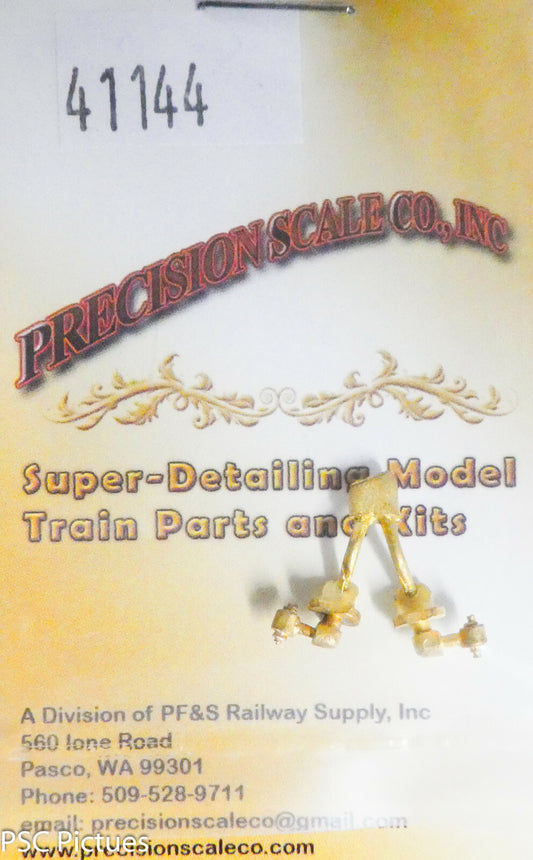 Precision Scale O #41144 Drifting Valve, Cylinder, R&L (Brass Casting)
